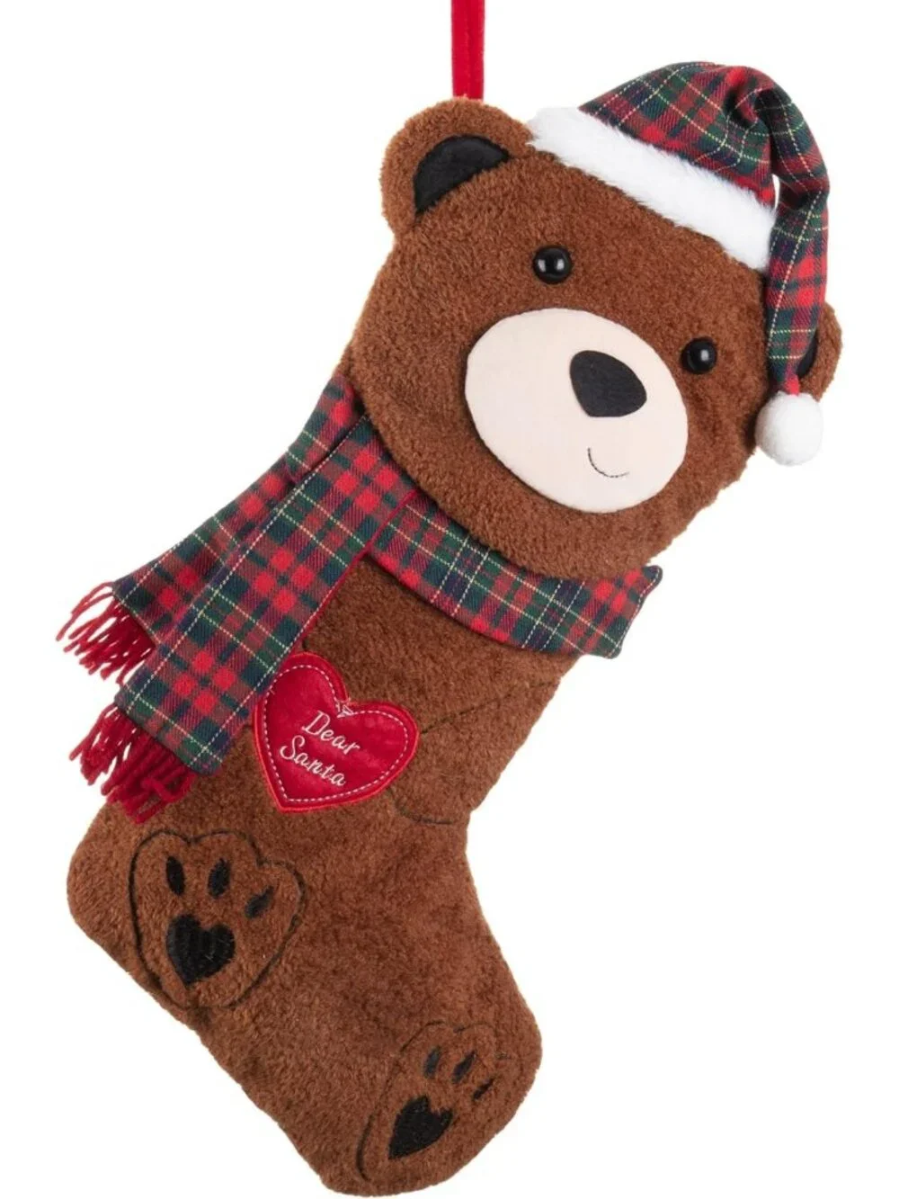 Cute Plush Christmas Stockings - 21